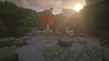 Pedestal of the Master Sword Sunset