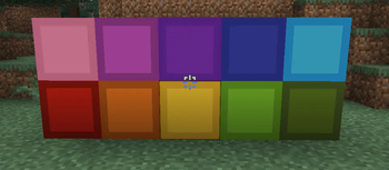 Some of the different wool