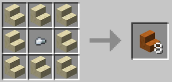 Craftable Red Sand Blocks