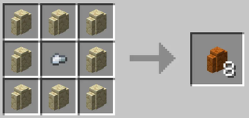 Craftable Red Sand Blocks