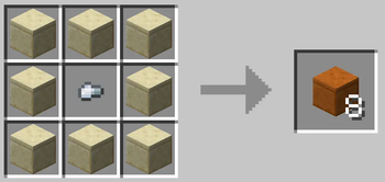 Craftable Red Sand Blocks