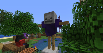 A phantom scarecrow on our public server