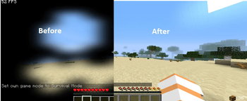 Before After