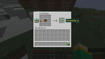 A Mobestiary being crafted.