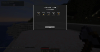 MineLingo Pending Quiz Inventory Hud