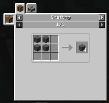 Cut Sandstone recipe with datapack