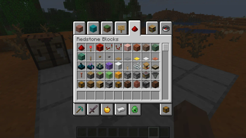 Item in creative menu
