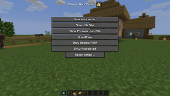 Wand mode selection