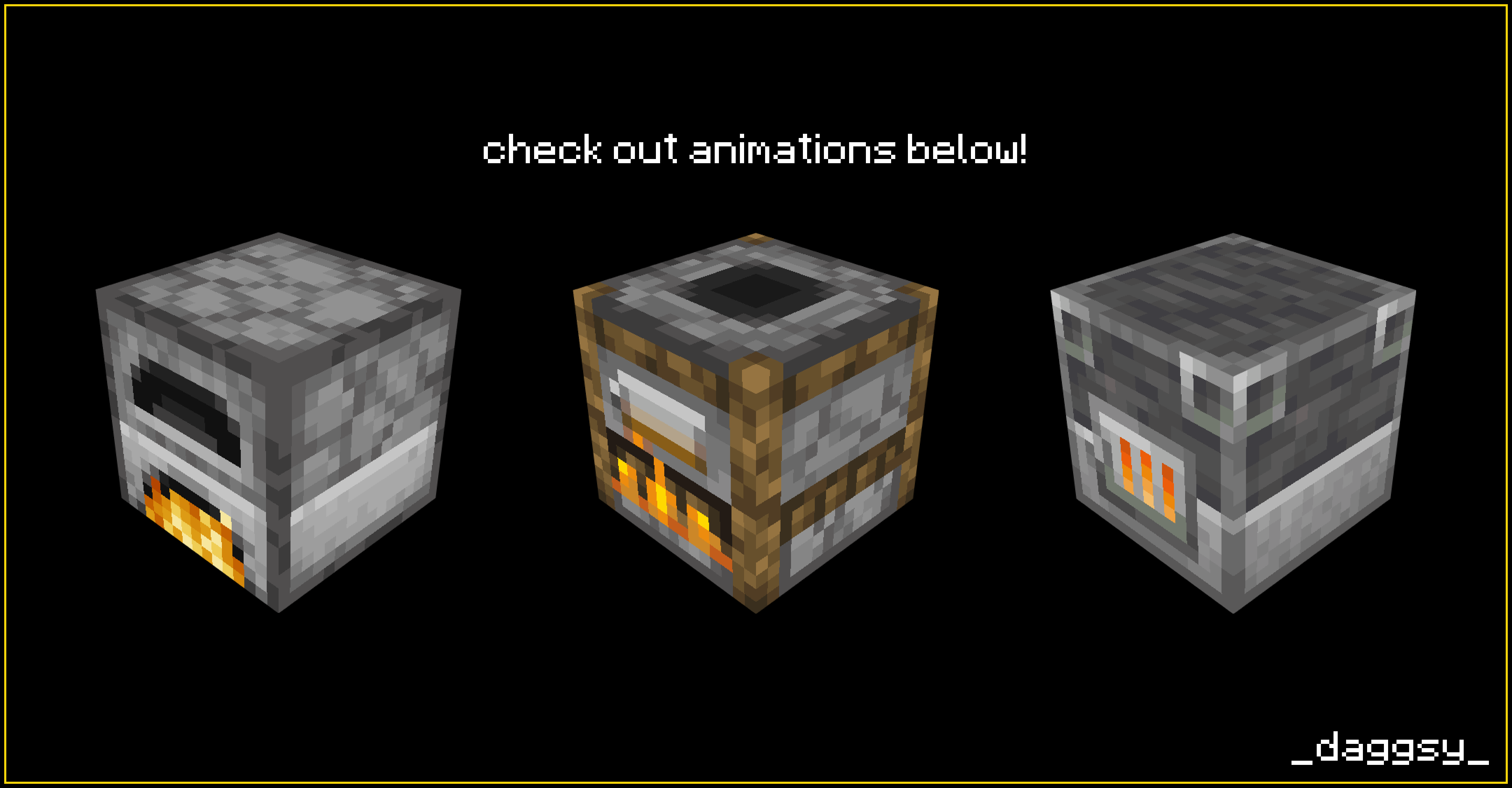 Animated Furnaces - Minecraft Resource Pack