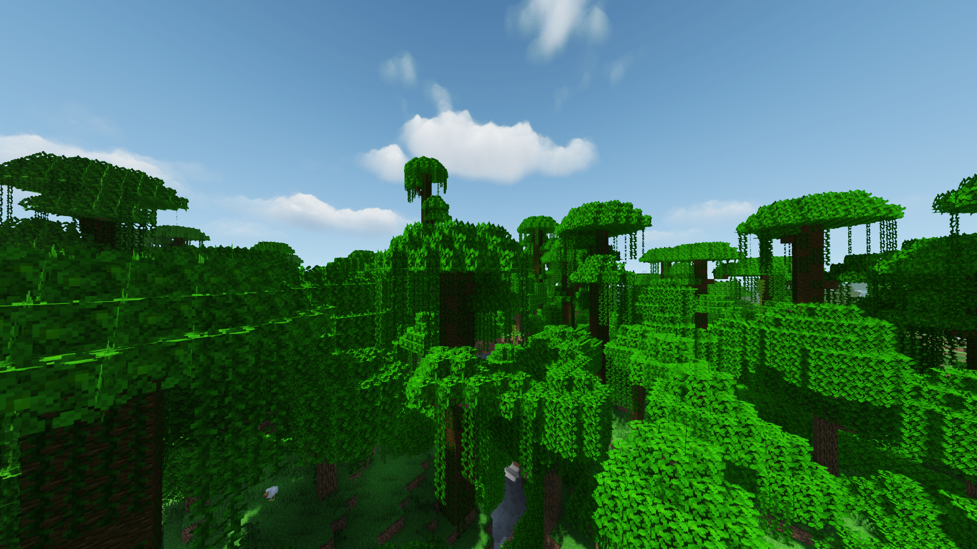 Looks great in every Biomes