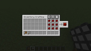 Inventory Crafting Table