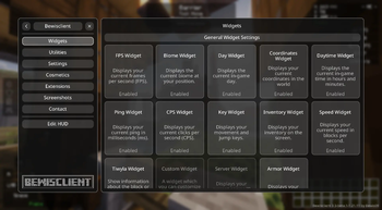 Options Menu