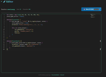 Web Editor