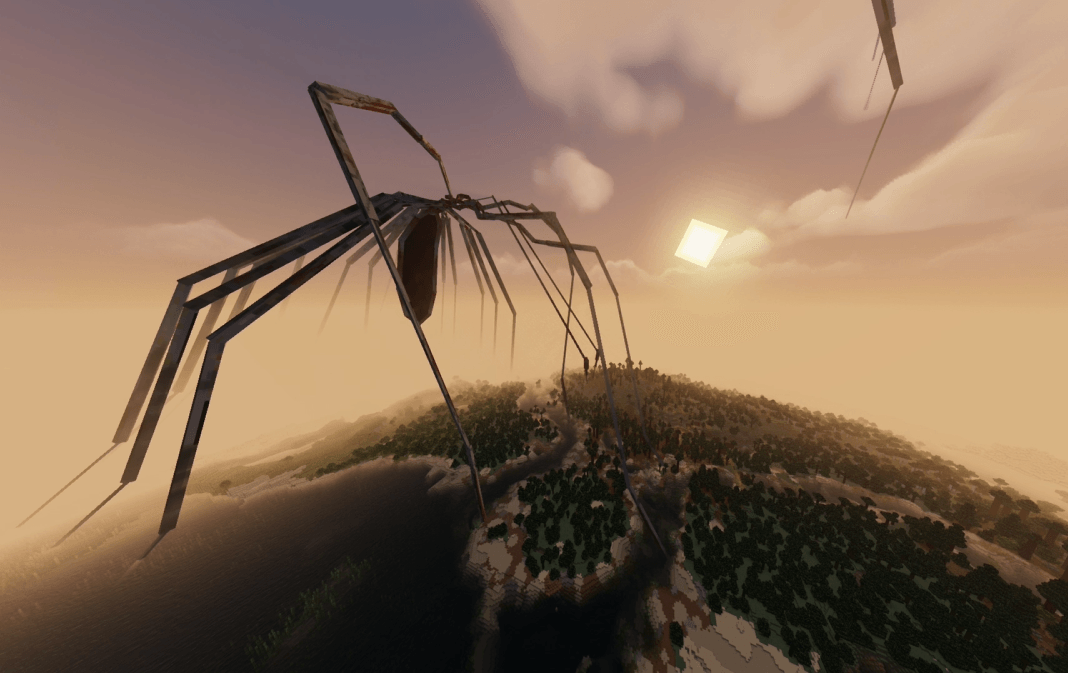 Screenshot modpacku Arachnophobia (1/3)