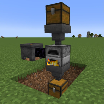 Glass factory