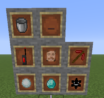 All the items currently in the mod.