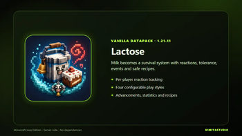 Lactose survival system overview