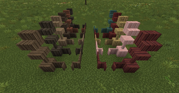 All blocks added in the mod (Excalibur resourcepack)