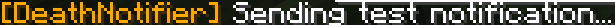 Test Notification
