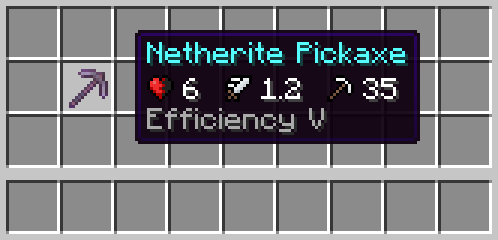Mining speed