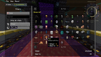 Better Statistics Screen