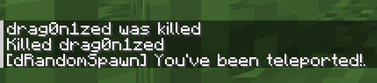 Teleport message