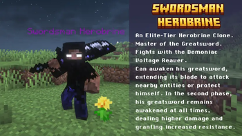 Swordsman Herobrine