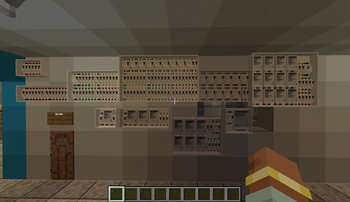 With meter distribution box and ordinary distribution box