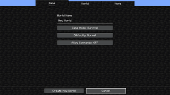 Create world