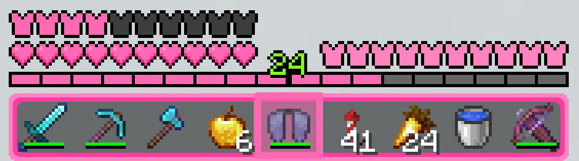 PINK HUD