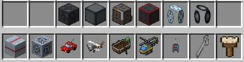 Everything in the mod