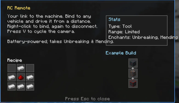 The info HUD