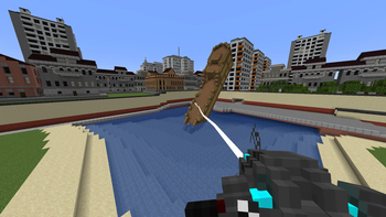 Beam originating from the Physics Gun