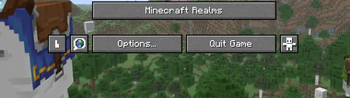 button in main menu