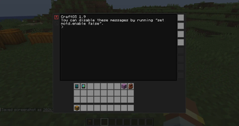 Default look of the Terminal for the Atmo!