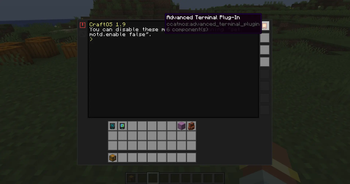 Advanced Terminal Plug-In active!