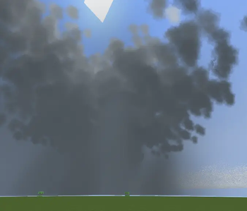 Rain/ clouds