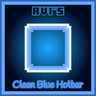 Avi's Clean Blue Hotbar