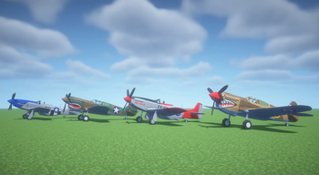 P-51D/P-40E