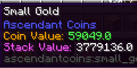 Coin Tooltips