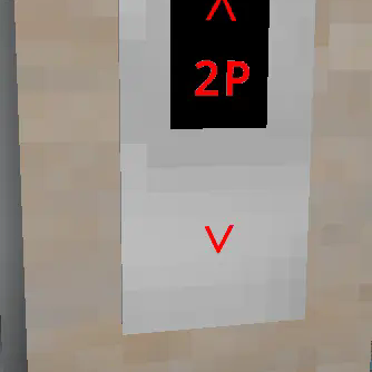 Reworked elevator call button