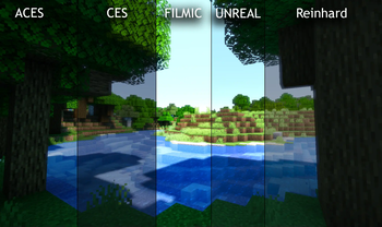 Overworld TonMap comparison