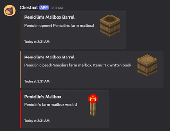 Chestnut Webhook Alerts in Action