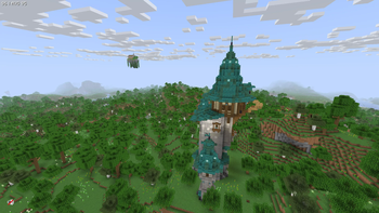Donjon &  Floating island 