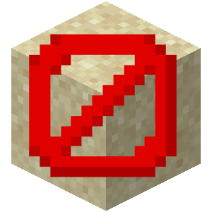 No falling blocks