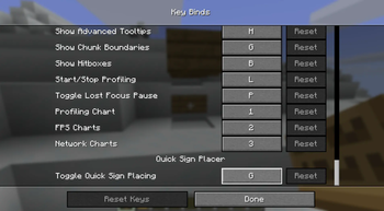 Keybinds