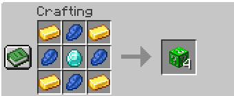 Craft "Green Lucky Block"