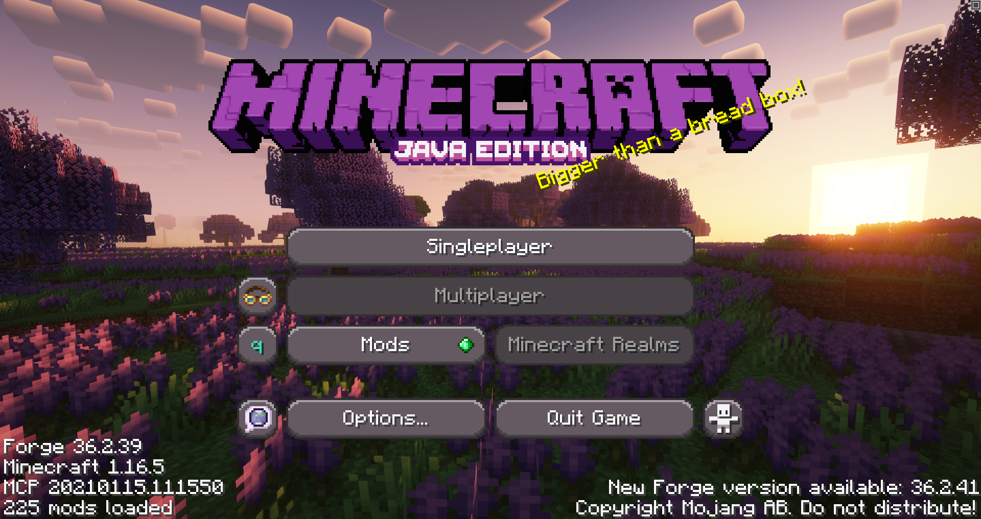 menu screen preview