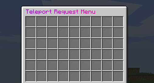 TPA Menu ( Empty ) 