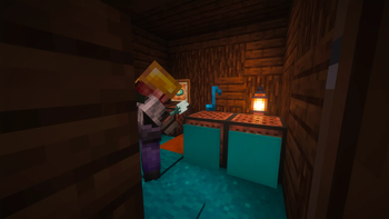 Wall banner note block interaction